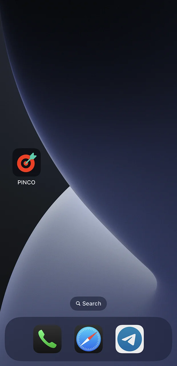 Launch the Pinco app and immerse yourself in the world of casinos and sports betting.
