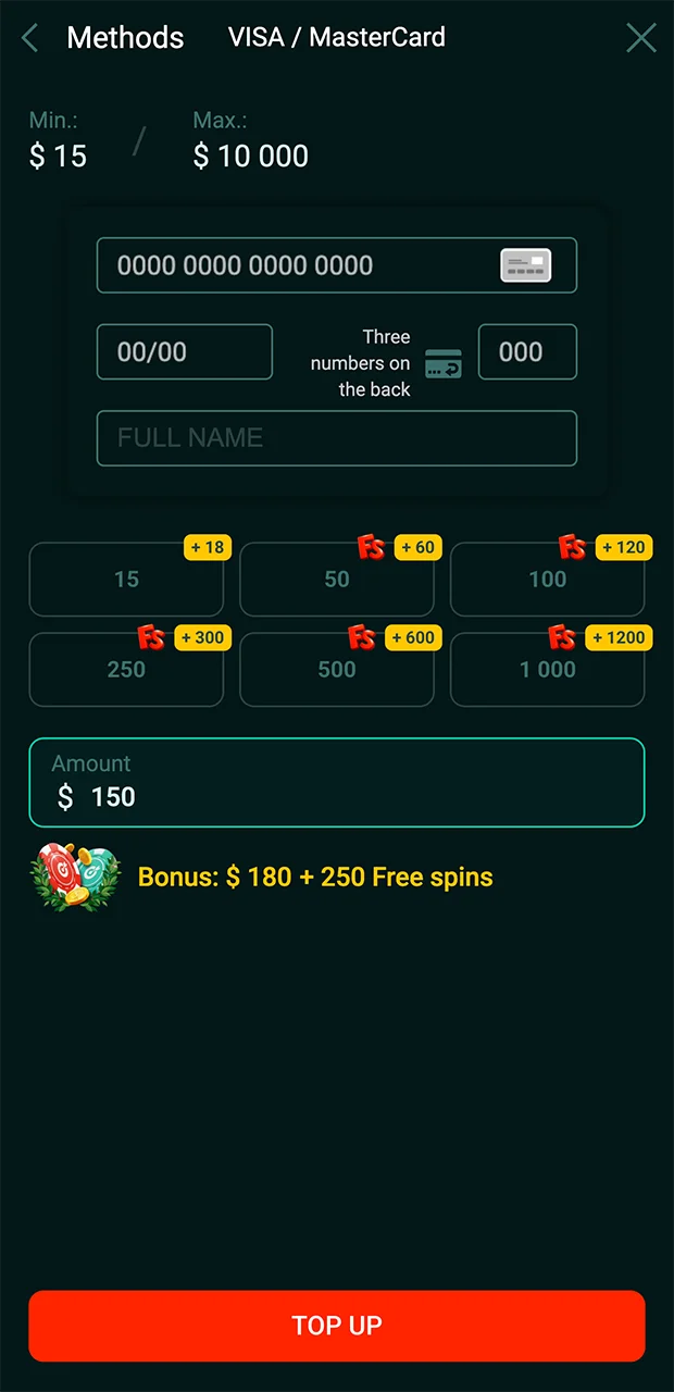 Carefully enter and verify the amount required for withdrawal on the Pinco website.