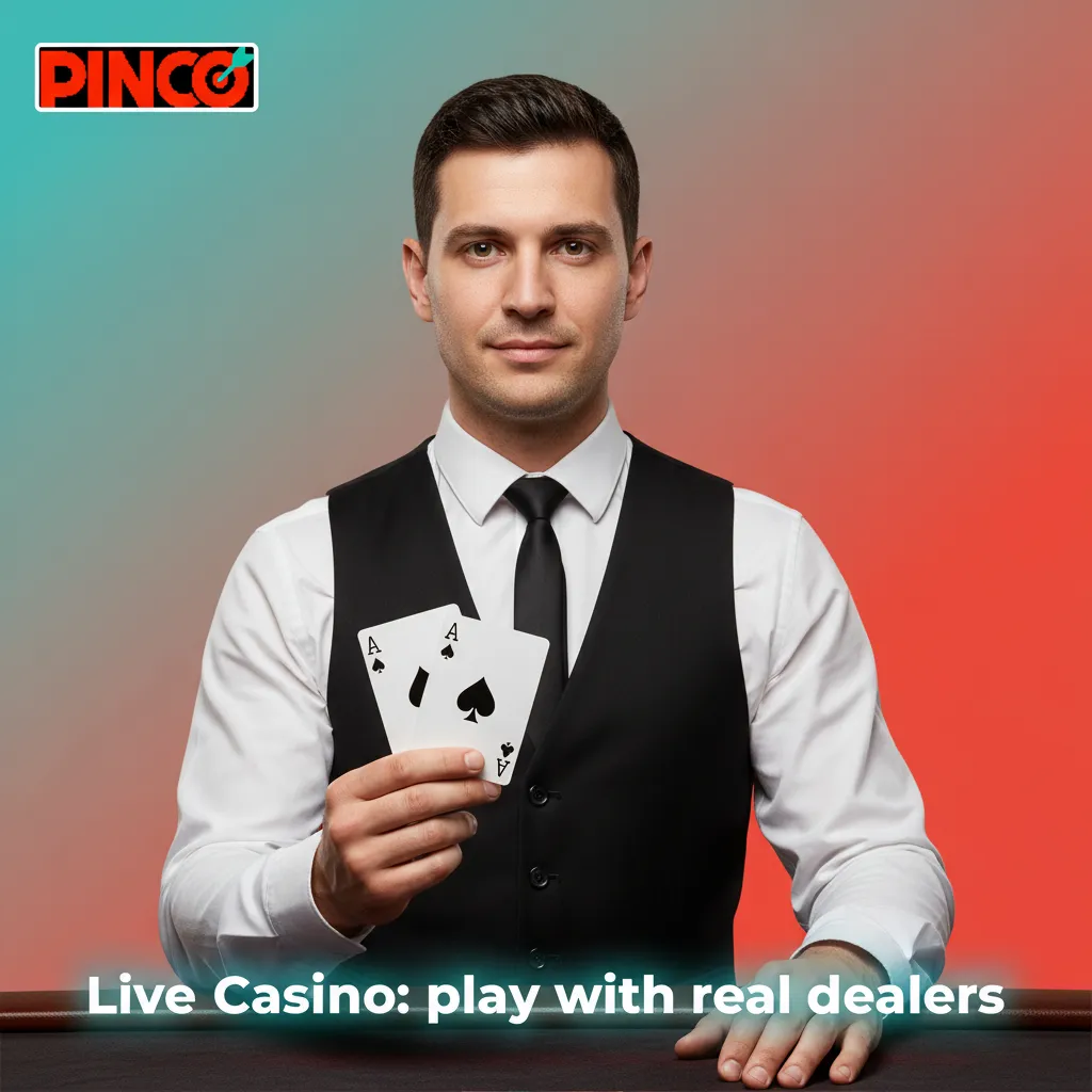 Live Casino interface with real dealers streaming blackjack, roulette, baccarat, poker, and game shows; choose limit and seat