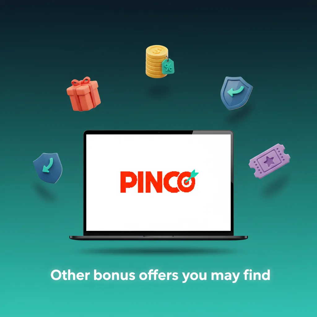 Pinco bonus offers: reload match, free spins, live casino cashback, C$20 free bet, VIP loyalty rewards. Availability varies
