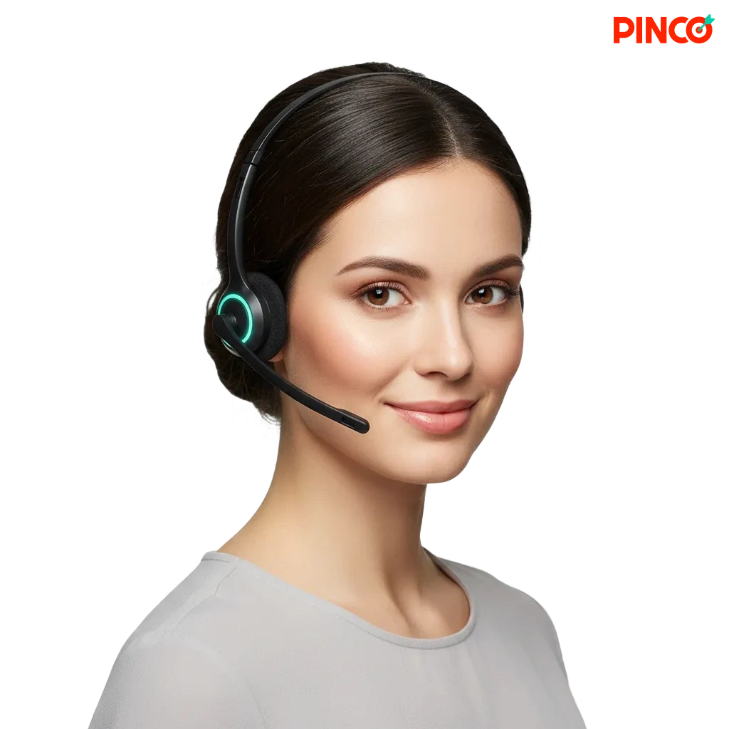 Canada support options: live chat (avg <2 min), phone, messengers, social media, Pinco email. English and French.