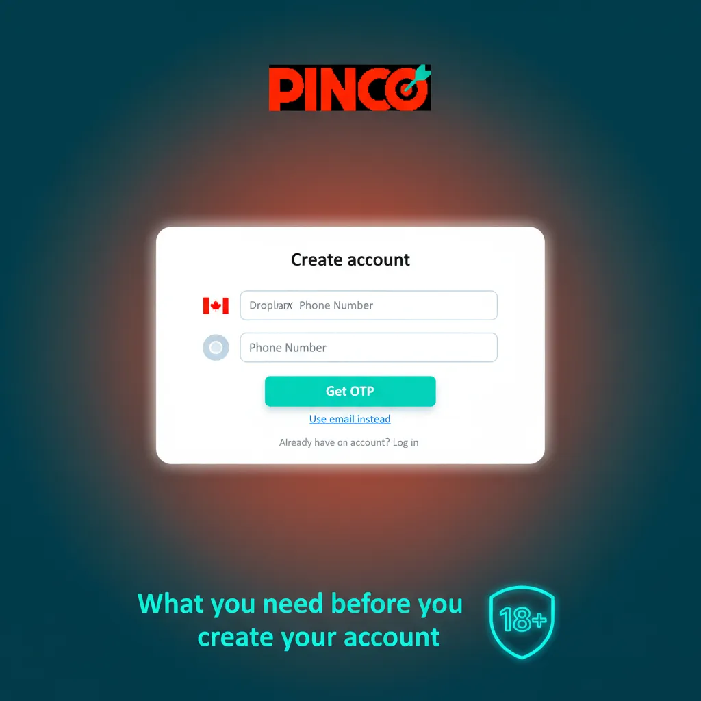 Checklist: legal age (18/19), accurate ID and address, one account, in Canada, no VPN, personal payment method.