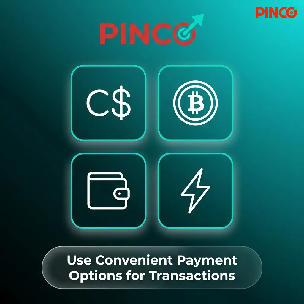 Table showing payment methods with deposit/withdrawal times and limits in CAD for Canadian casino players